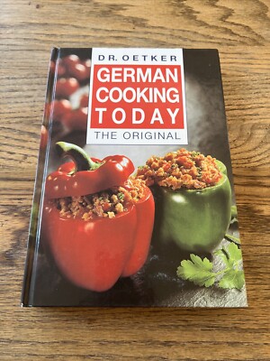 Original German Cooking Today Recipes  Dr. Oetker Hardback