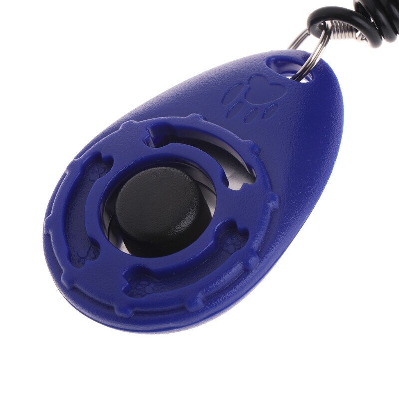 Pet Training with Wrist Strap Dog Training Clickers Positive Behavior