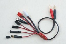 4.00mm Plug to Deans, Tx, Rx, Glow Plug, Tamiya