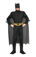 Rubies Batman Dark Knight Deluxe Herren KostüM Komplettset Schwarz Polyester