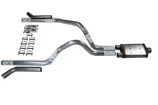 Dodge Dakota 97-05 2.5" Dual Truck Exhaust Kits Magnaflow XL Corner Exit