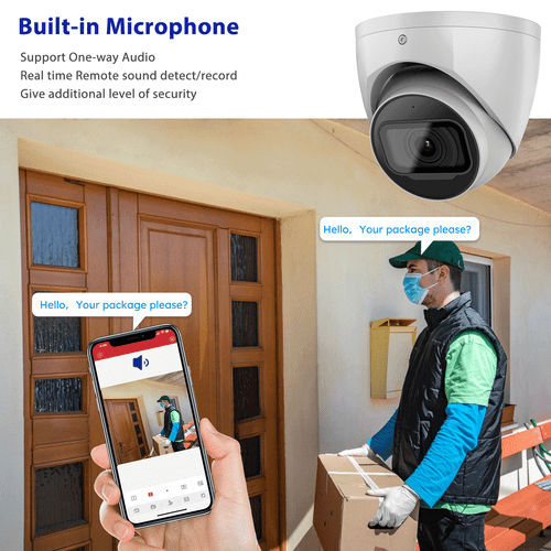 alhua OEM 4K 4ch CCTV System 8MP IP Camera IR WizSense Startlight 4POE NVR Lot - Picture 8 of 24