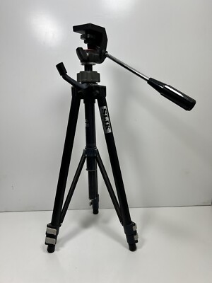 SLIK 120VF Adjustable Tripod Photo Camera Videi Tilt Adjusts To 5  Japan VTG