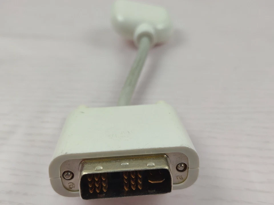 OEM Apple 603-8525 DVI Male to VGA Female Video Monitor Adapter Cable - Image 2 of 3