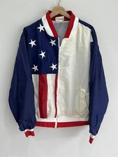 Vintage 90s Stars And Stripes Jacket Usa American Flag