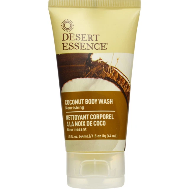 Desert Essence Coconut Scent Travel Size Bath & Body