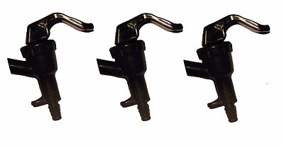 3 PACK - Cobra Picnic Party Tap Squeeze Faucet Draft Beer Barb Keg Pump Corny