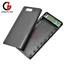 8 18650 Dual USB Power Bank Case Battery Charger Box DIY Shell Kit LED Display