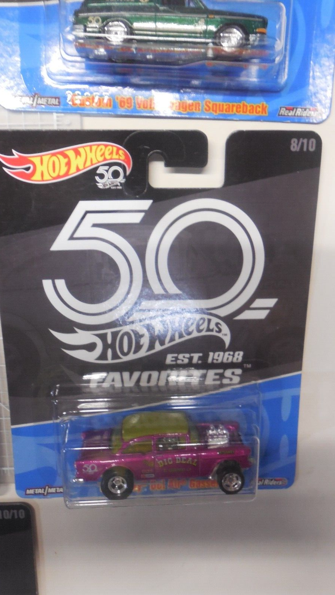 ■【未開封】Hot Wheels 50th Anniversary 他5点セット Hot Wheels 50th ANNIVERSARY 5-Pack Cars - 2017 HW 50th TRACK