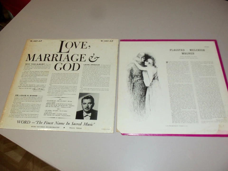 DR. LOUIS H. EVANS - HISTORIC RECORDINGS OF TWO I -2 RECORD ALBUMS - NL 10 - Image 3 of 3