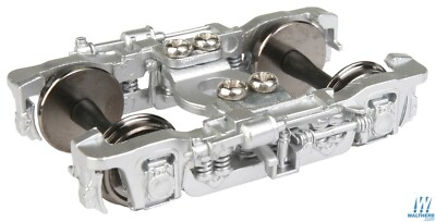 Walthers 920-2105 GSC 41-N-11 Passenger Trucks w/Clasp Brake Silver (2) HO Scale