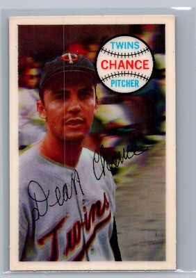 1970 Kellogg's 3-D Super Stars - #67 Dean Chance - EX-NM