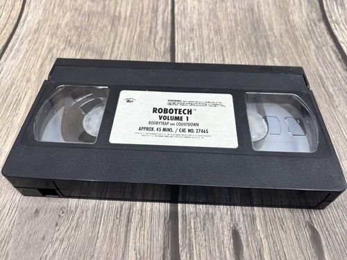 Robotech VHS Vol. 1 (Boobytrap And Countdown) Nice Condition! - Picture 6 of 6