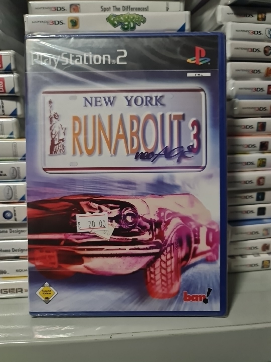 RUNABOUT 3 NEO AGE - PS2 - VIDEOGIOCO NUOVO SIGILLATO - NEW SEALED PAL VERSION