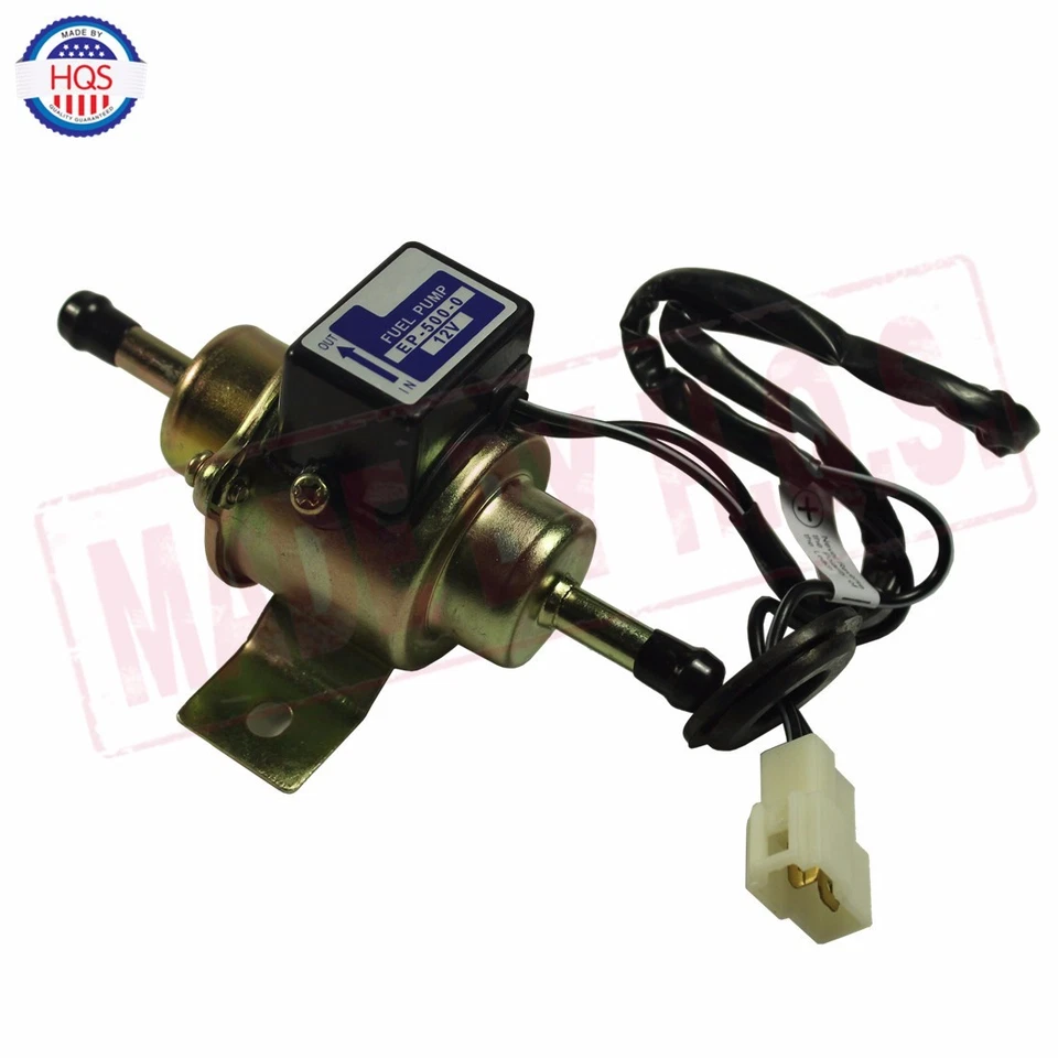 Bomba de combustible eléctrica diésel gas baja presión universal 12V EP5000 nueva Foto 3 de 4