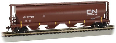 Bachmann 19103 Cylindrical Grain Hopper ''Canadian National'' #377375