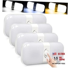 RV Lights Interior 1700LM, 3 Color TEM Camper Lights, Dimmable 12v Volt 4PACK