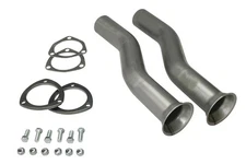 Hedman Hedders Header Collector Extensions 3.0" 3-Bolt Flange 2.25" Pipe Pair