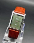 Vintage classic Seiko Slim Quartz Men's Wrist Watch -Leather Strap