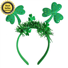 St. Patrick's Day Green Shamrock Headbands Hair Bands for Women Girls Kids......