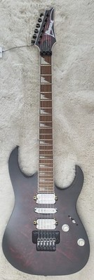 Ibanez RG Series RG470DXWWZM Solid Body Electric Guitar, Wine Red Frozen Matte