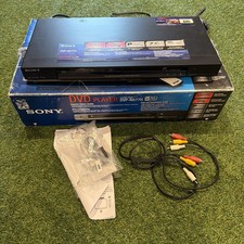 Sony DVP-NS77H/B 1080P Upscaling DVD Player With HDMI Output Black NO REMOTE