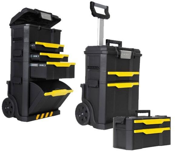 Stanley Werkstattwagen Mobil 3 Segmente Mit Teleskopgriff-image