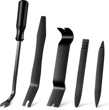 LivTee 5 pcs Auto Trim Removal Tool Kit, No Scratch Plastic Pry Tool Kit - Inter