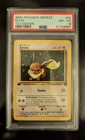 PSA 8 NM - MINT 2000 1ST EDITION ROCKET POKÉMON EEVEE 55/82 #55 WOTC GRADED