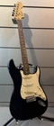 Black Squier Strat Affinity by Fender Electric Guitar Made in Indonesia