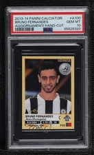 2013 Panini Calciatori Stickers Aggiornamenti Bruno Fernandes PSA 10 GEM MT g6p