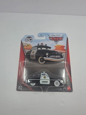 20th Anniversary - Disney Pixar Cars - ''White Walls'' Sheriff - New -