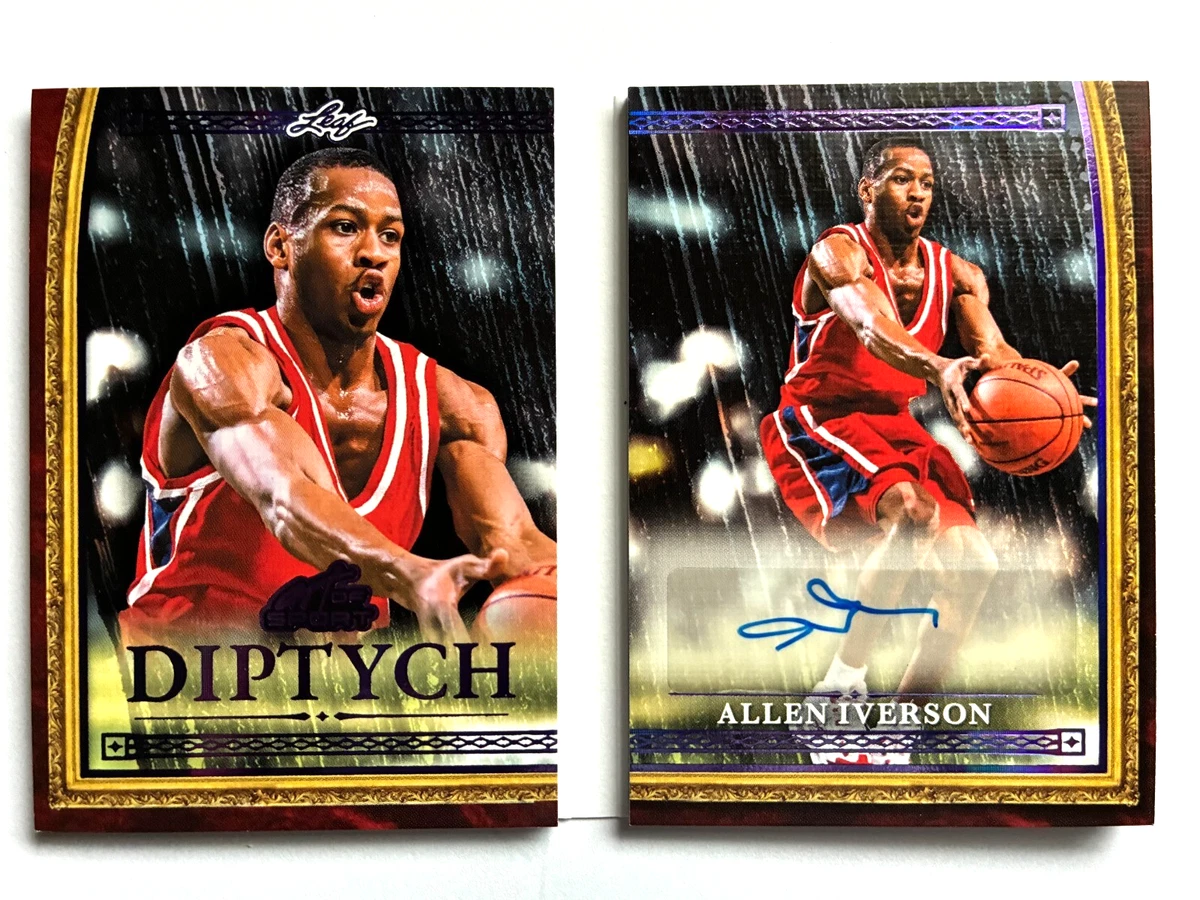 Allen Iverson Basketball Serial Numbered Sports Trading Cards
