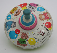 Vintage Shirt Tales Spinning Top 1980's Metal Hallmark