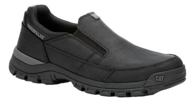 Herren Caterpillar Threshold Slipper Freizeit Leder Trainer Schuhe Größen 6 bis 12