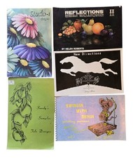 Decorative Painting / Tole Patterns Books Lot - 5 Pattern Books