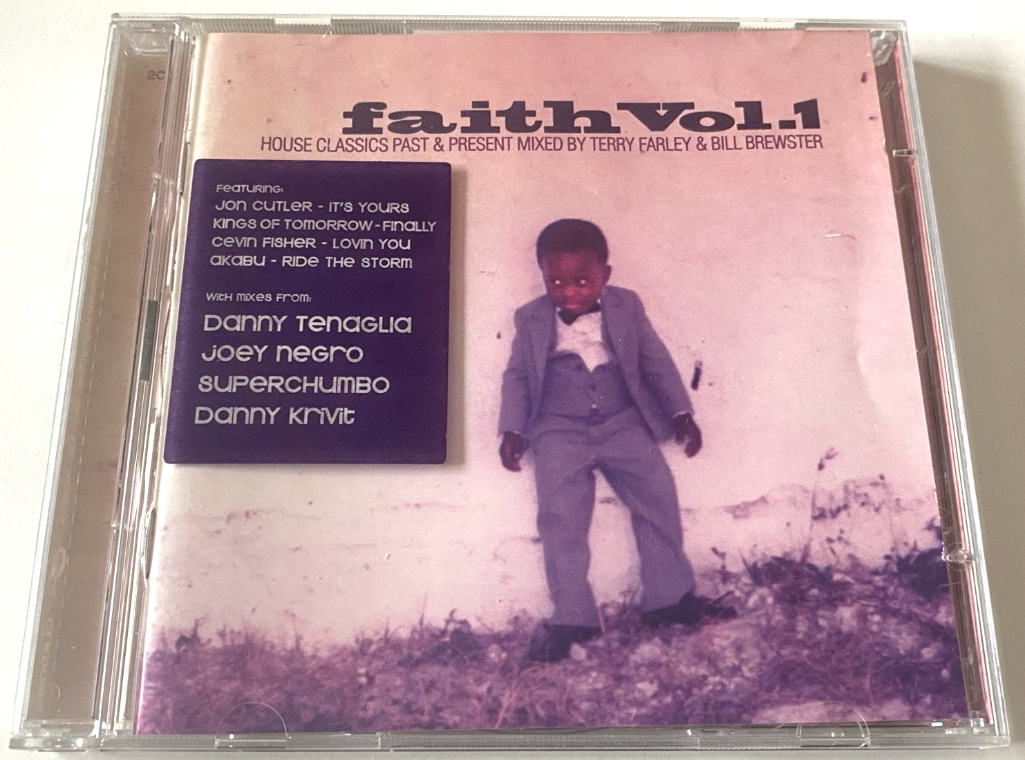 Various – Faith Vol.1 2x CD Albums 2001 Mixed By Terry Farley & Bill Brewster