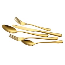 Uimoso 60-Piece Stainless Steel Flatware Set for 12, Kitchen Dining Utensils