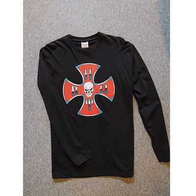 Longsleeve Choppers Blau / Rot