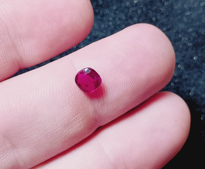 Natural Ruby 1.01ct No Heat GIA Certified Cushion Cut Mozambique Investment