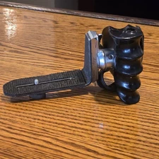 Black Linhof Technika Leather Hand Grip  Camera Handle