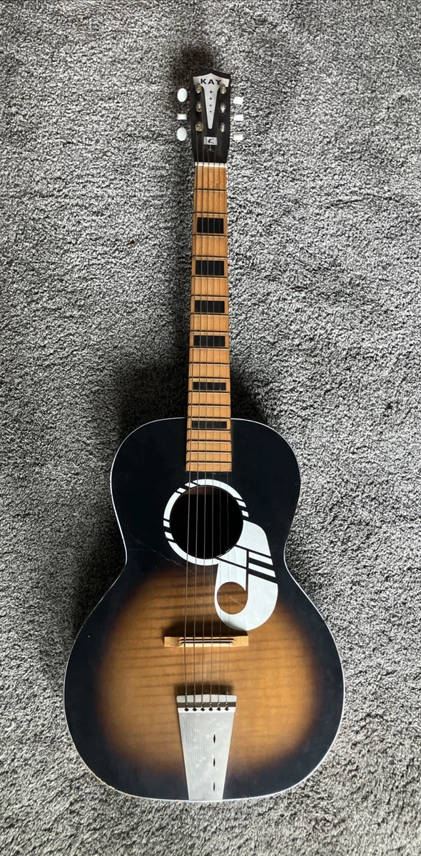 Vintage Kay Acoustic Guitar In Acoustic Guitars for sale | eBay