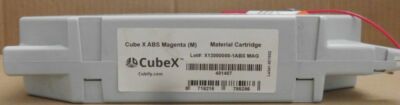 CubeX  ABS Filament Kartusche magenta für 3D Systems CubeX OVP B  401407