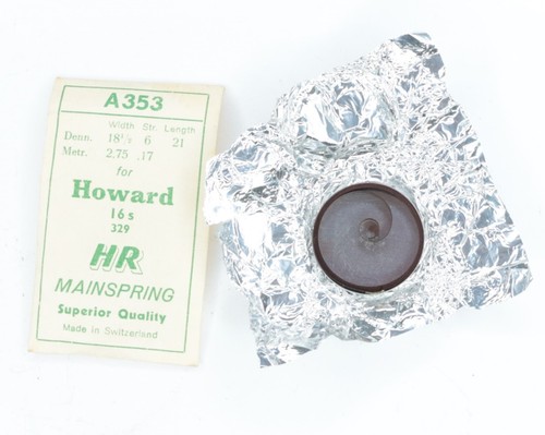 Howard 16 Size Taschenuhr Mainspring No. 329 - BV754 - Bild 1 von 2