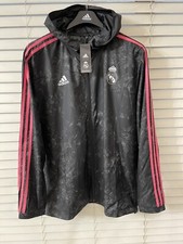 Chaqueta cortavientos Real Madrid XL Modric Benzema Era Adidas Top Camisa