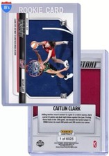 2024 WNBA Panini Instant CAITLIN CLARK ROOKIE CARD RC #180 Serial #'d 1/6025