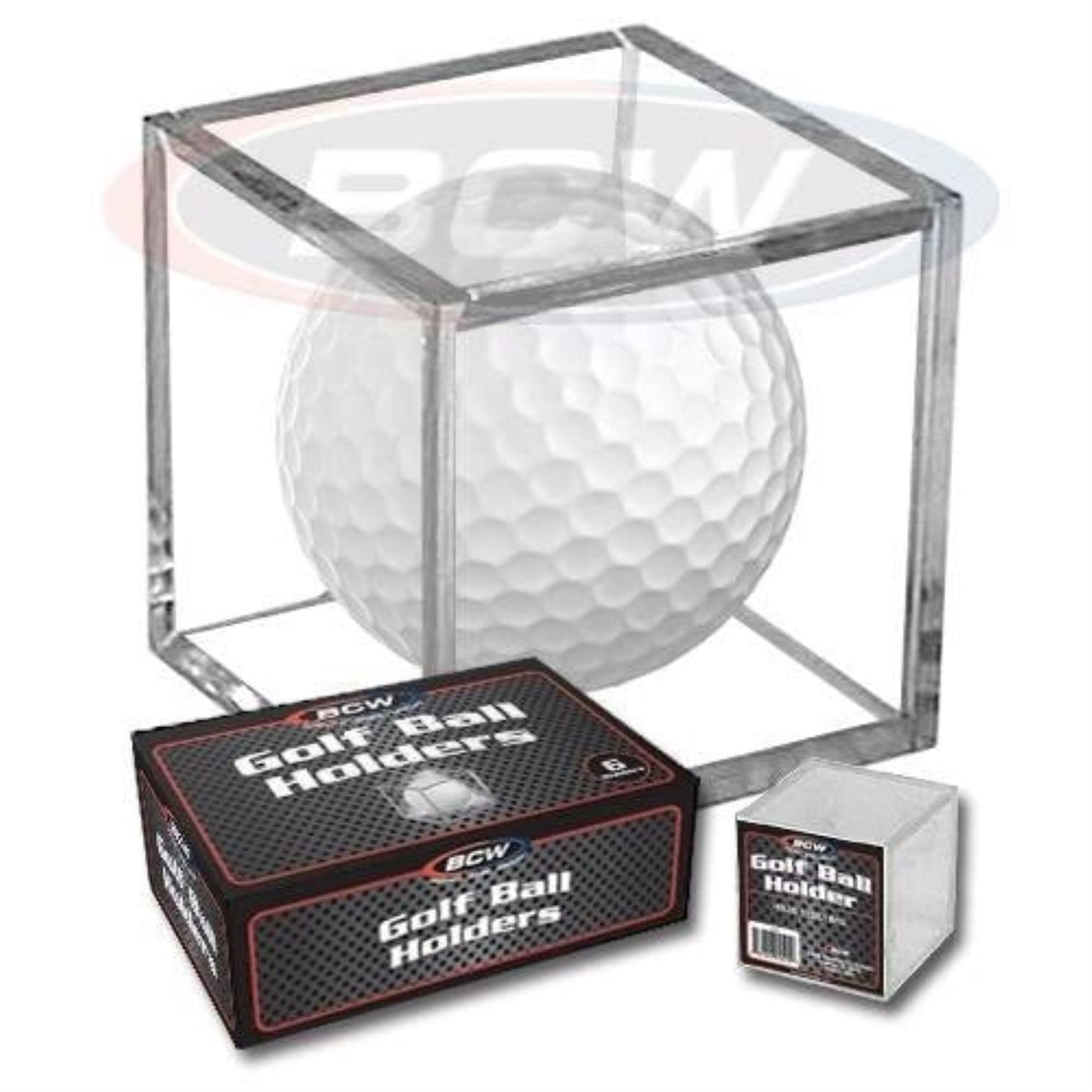 Golf Ball Display Case | Clear Polystyrene Shell Golf Ball Display ...
