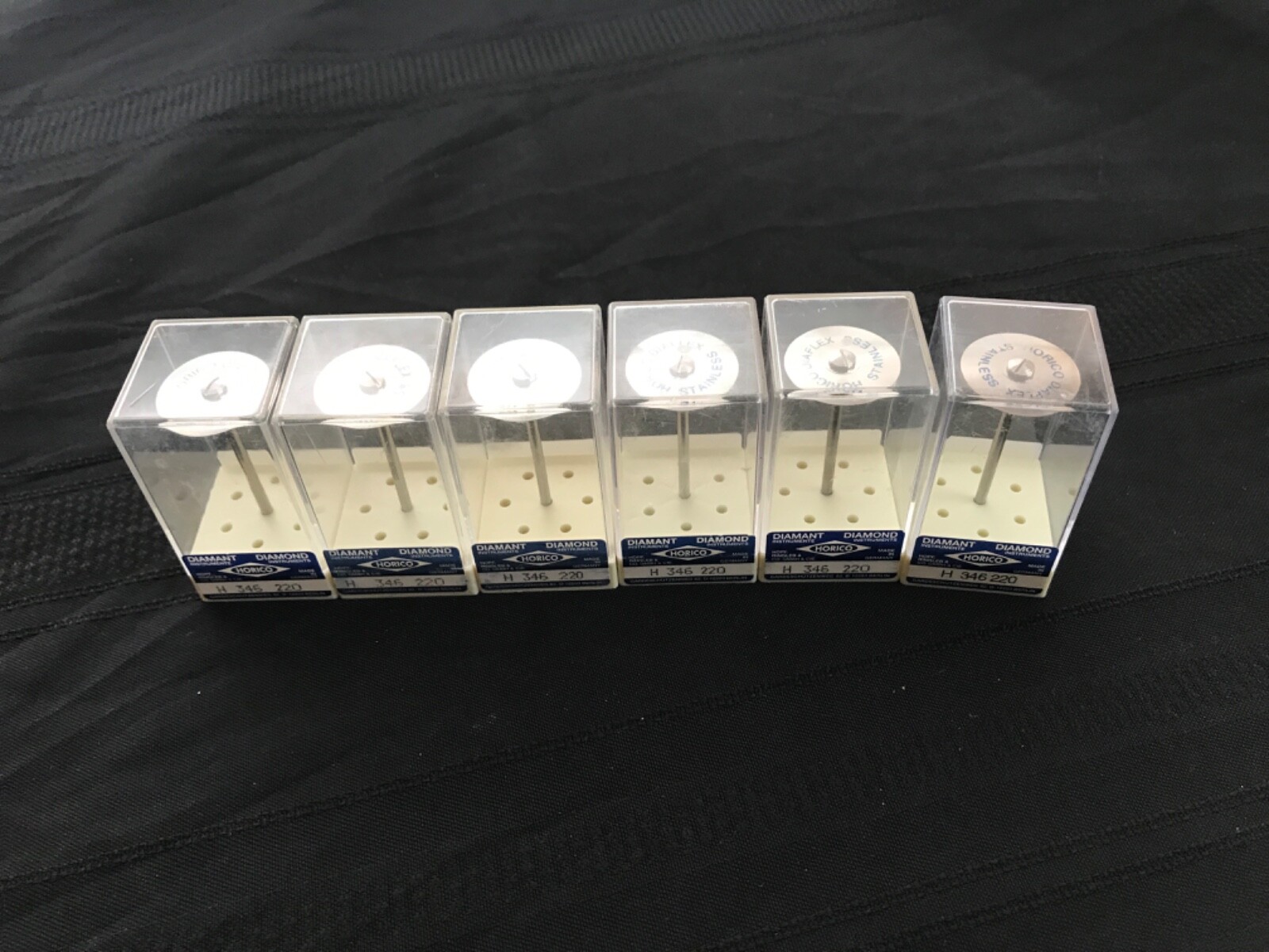 6 HORICO DIAMOND DISCS For Dental Porcelain Work. NEW H346 220 eBay