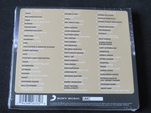 Various Artists - The #1 Power Ballads Album (NEW SEALED 3 x CD 2021) - Picture 5 of 8