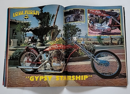 Lowrider Magazine December 1980 Cover Wear Inside Great Shape w Gypsy Centerfold - Picture 5 of 12